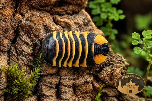Merulanella sp. Amber Bee – super makro prosionka o intensywnym bursztynowo-czarnym ubarwieniu