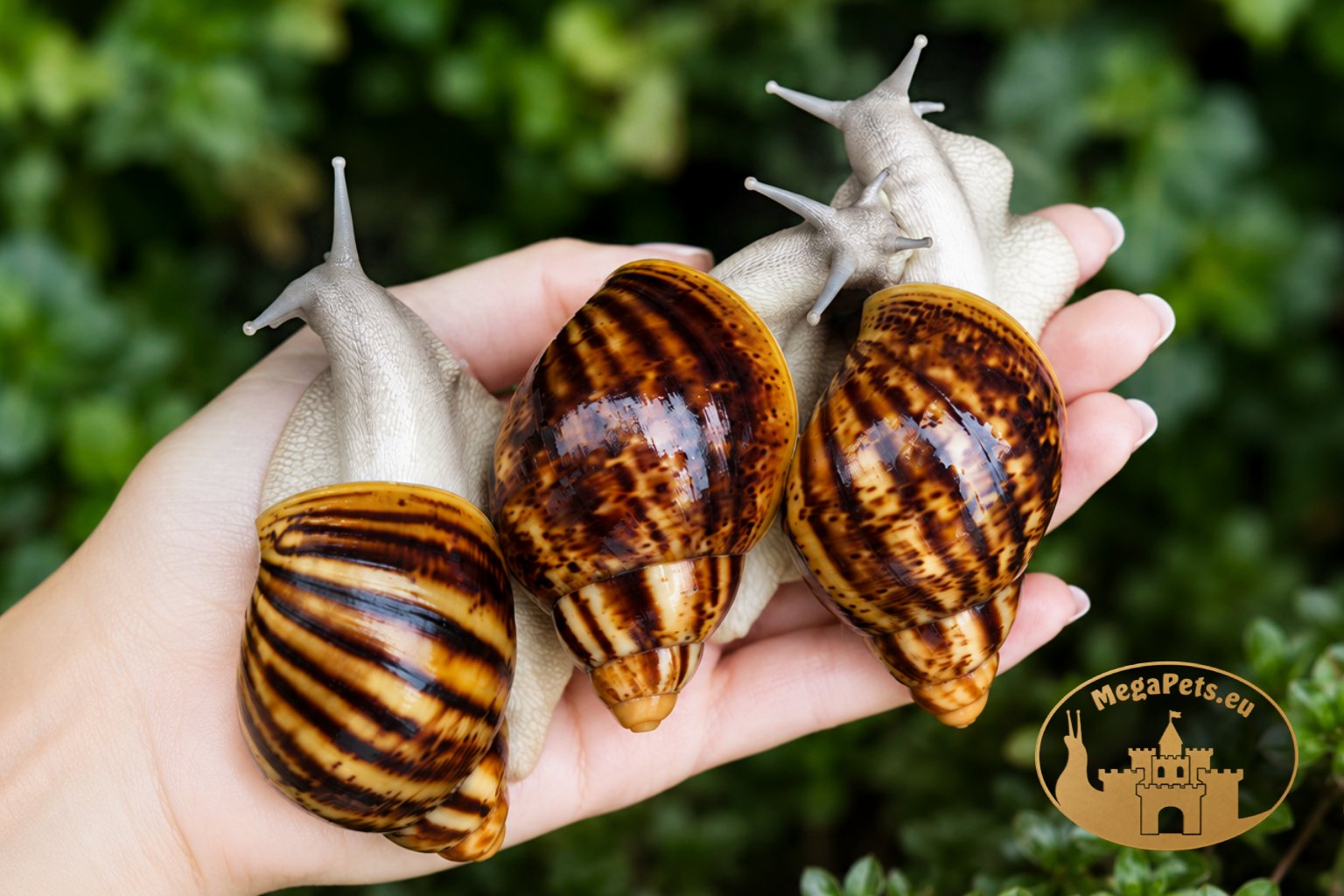 Archachatina marginata ovum silver body • P22