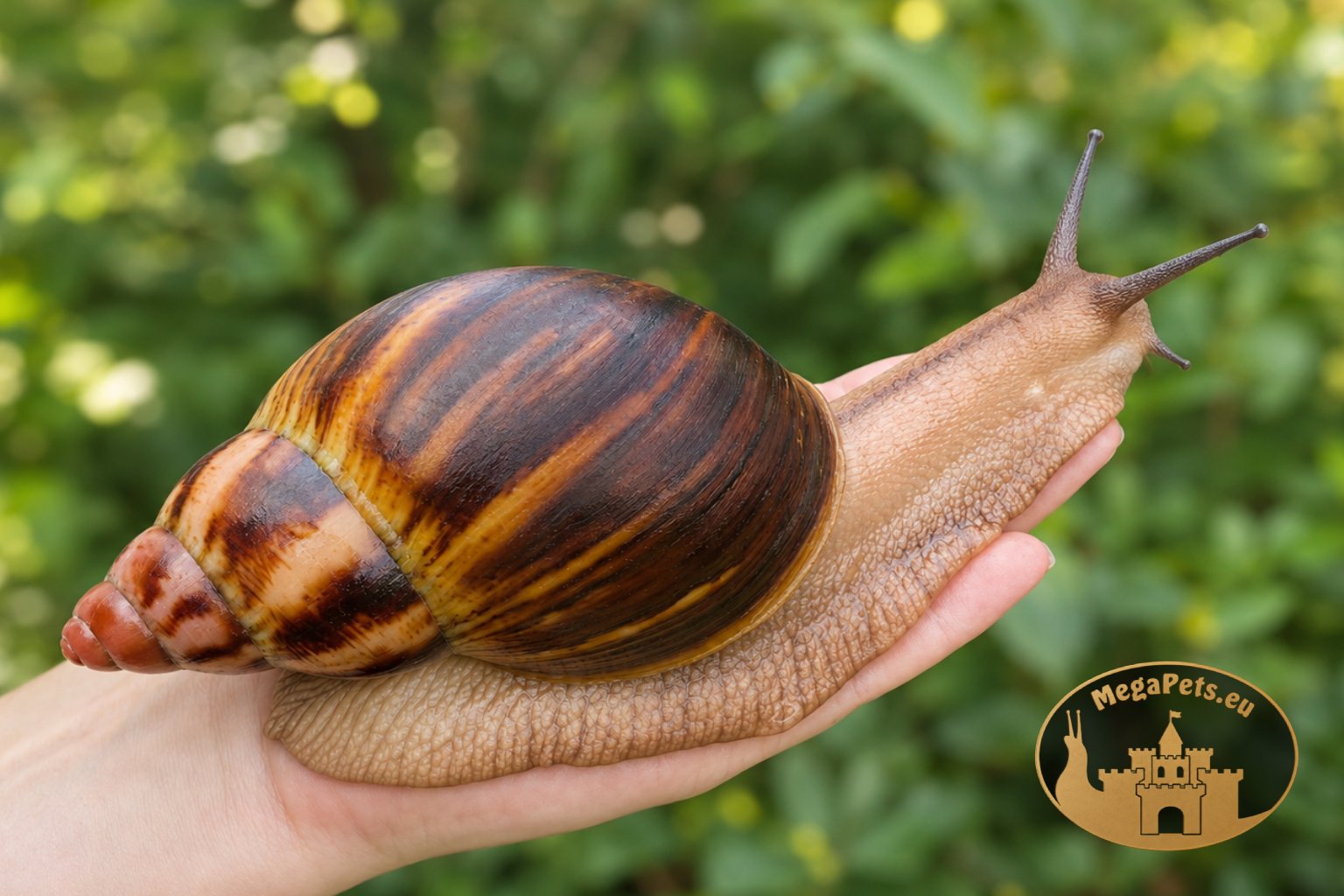 Archachatina marginata suturalis • P- - obrazek 3
