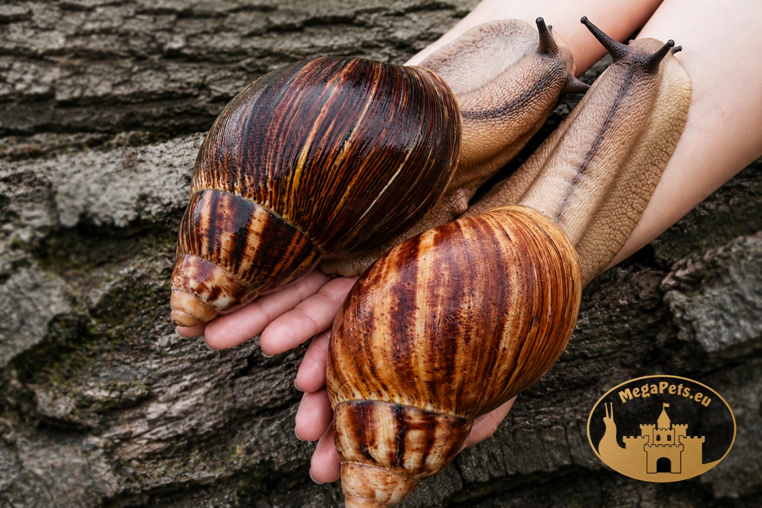 Archachatina marginata ovum XXL • Dobranie pary