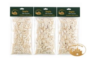 Sepia 100% naturalna Kość mątwy • Kruszywo 250 ml