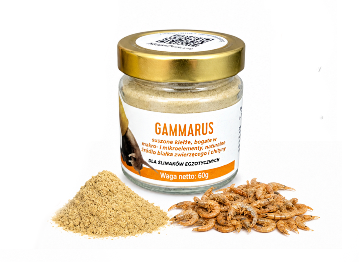 Gammarus mielony opakowanie • 60 g